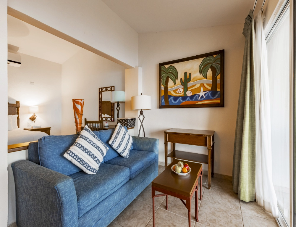 Villas 6 Sala de Estar de Villa Luxury King